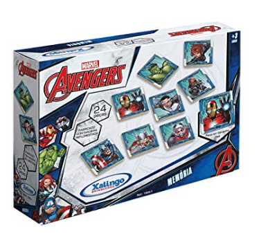 Jogo da Memória - Avengers / Marvel