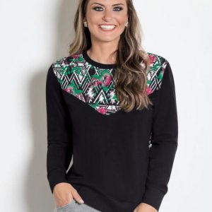 Casaco Feminino Preto
