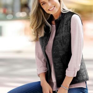 Colete Feminino Preto