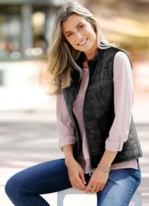Colete Feminino Preto