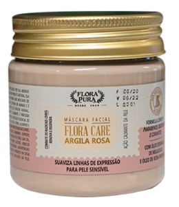 Máscara Facial - Argila Rosa