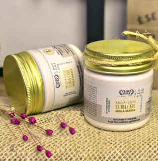 Máscara Facial - Argila Branca