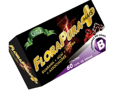 Suplemento FloraPura+ Energético Natural